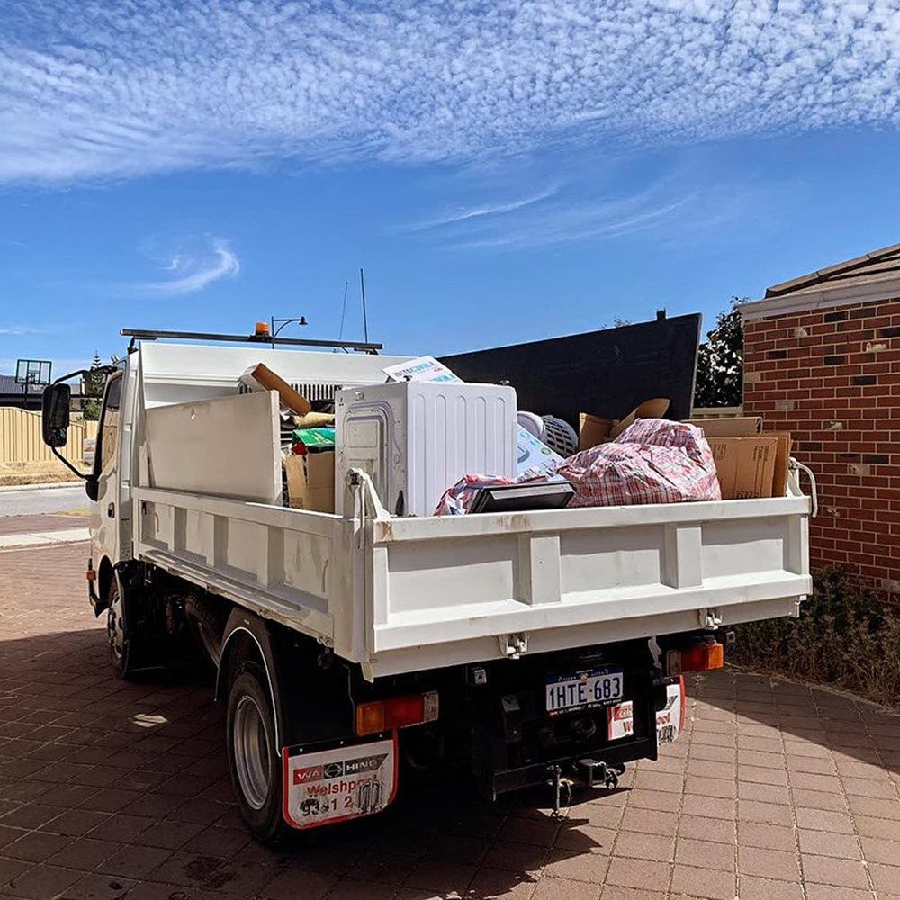 Thistle Waste Removals general junk and e-waste removal in Perth, Western Australia.
